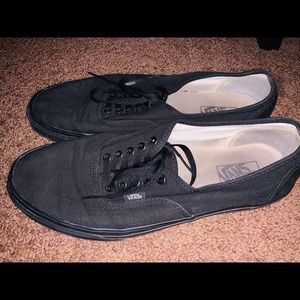 Black On Black Vans
